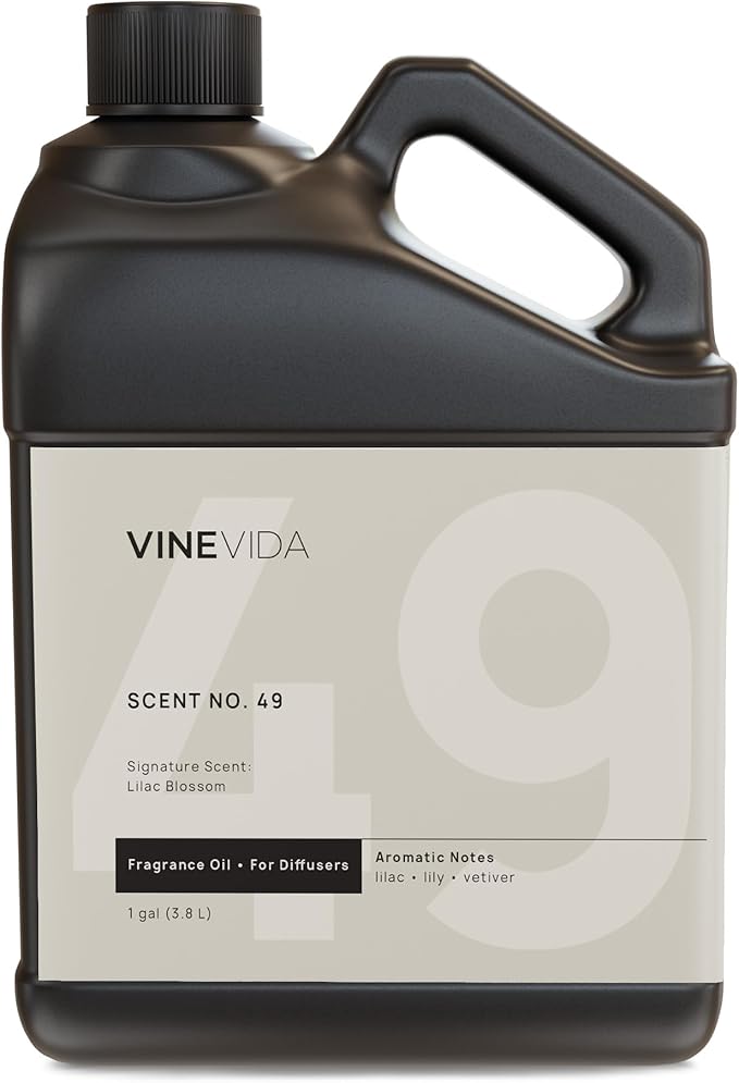 VINEVIDA [128 Fl Oz] Lilac Blossom Fragrance Oil for Cold Air Diffusers, Essential Oils for Diffuser Oil Refill & Air Freshener Room Spray - Bloomnest