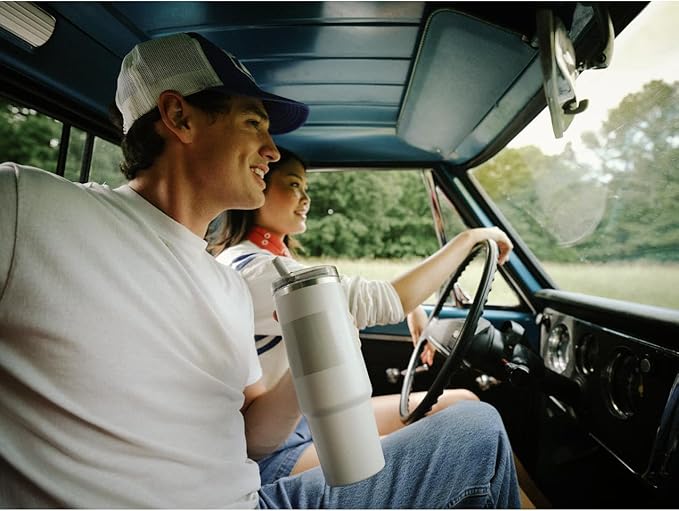 STANLEY Quencher ProTour Flip Straw Tumbler with Leakproof Lid | Built-In Straw & Handle | Cupholder Compatible for Travel | Insulated Stainless Steel Cup | BPA-Free - Bloomnest