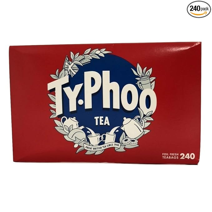 Typhoo Black Tea Pack of 240 Teabags. - Bloomnest