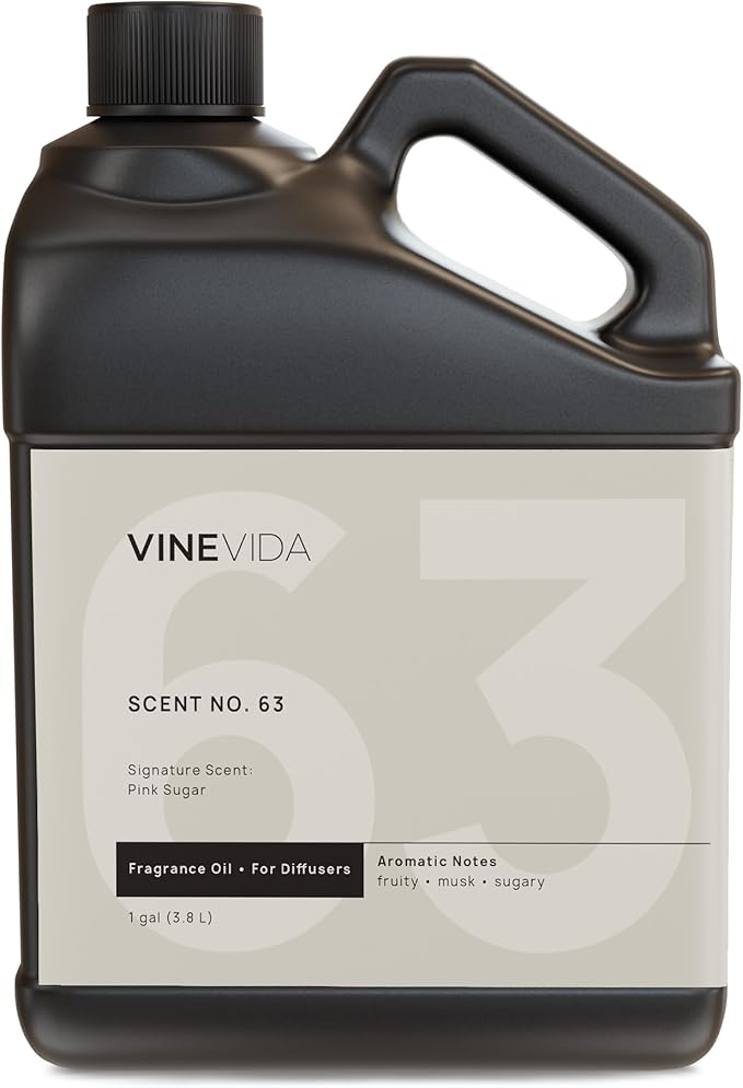 VINEVIDA [128 Fl Oz] Pink Sugar Fragrance Oil for Cold Air Diffusers, Essential Oils for Diffuser Oil Refill & Air Freshener Room Spray - Bloomnest