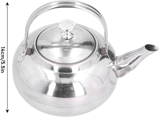 Tea Kettle Strainer Restaurant Teapot Coffeepot Linglongpot Non Magnetic Tea Pot Small Large Capacity Pot Tea Kettle for Pot Maker Tea Pot Teapots (14cm)