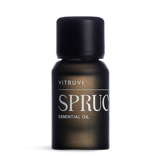 Vitruvi Spruce, 100% Pure Premium Essential Oil (0.3 fl.oz) vitruvi
