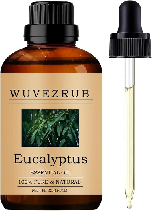 Eucalyptus Essential Oil - 120ML, 100% Pure and Natural for Aromatherapy Diffuser - 4 Fl Oz - Bloomnest