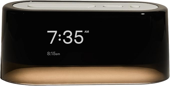 Loftie Alarm Clock with Sound Machine – Smart Alarm Clock with Light, White Noise, Bluetooth Speaker, Night Light Sound Machine, 100+ Sounds, Blackout Mode, No WiFi Mode, Optional Subscription - White - Bloomnest
