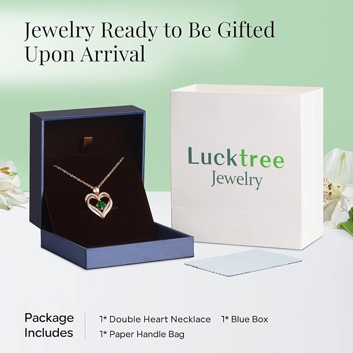 18K Rose Gold Necklaces for Women Birthday Gifts for Women Jewelry for Women Birthday Gifts for Wife Girlfriend Daughter Wife Birthday Gifts for Anniversary Mothers Day Christmas Valentines Gifts - Bloomnest