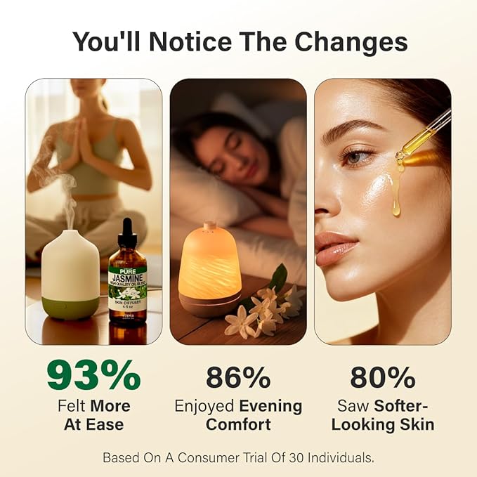 KUKKA Jasmine Essential Oils - 4 Fl Oz - for Hair, Skin, Diffuser, Aromatherapy & DIY Soap Making Scent - Bloomnest