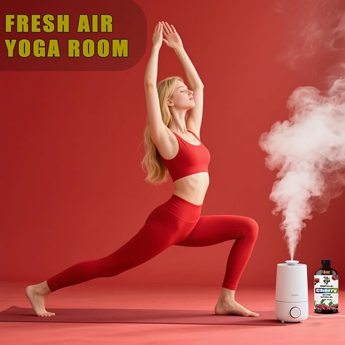Cherry Essential Oil (4 oz / 120 ml) – Cherry Oils for diffusers, humidifiers, Home Baths, Cleaning Products, Yoga, DIY Soaps and DIY Scented Candles GV77ZFESSENTIALOILBUYNOW