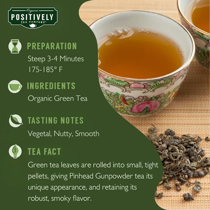 Organic Positively Tea Company, Tea Variety Sampler, Loose Leaf, 4 Ounce, 3 Pack - Bloomnest