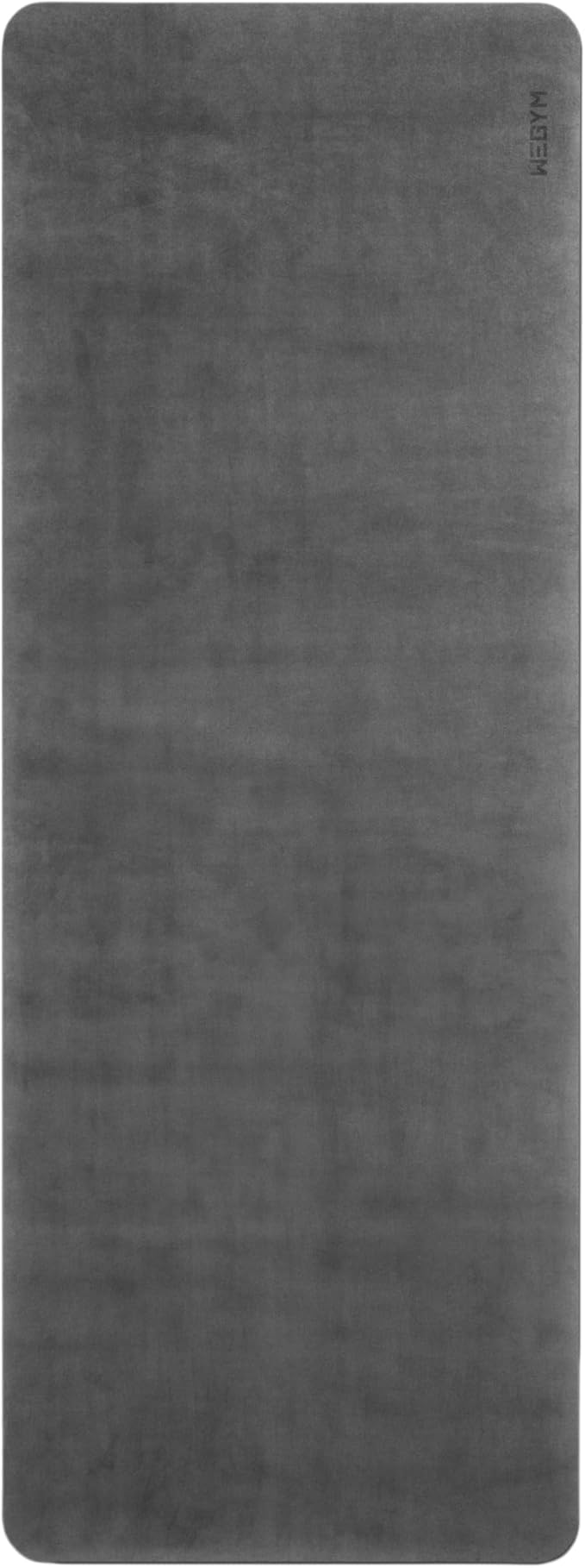 WeGym Yoga Mat, 4mm Cushioned Exercise Mat for Yoga, Pilates, Home Workouts - Anti Slip Polyurethane Suede Yoga Mat with Carrying Strap