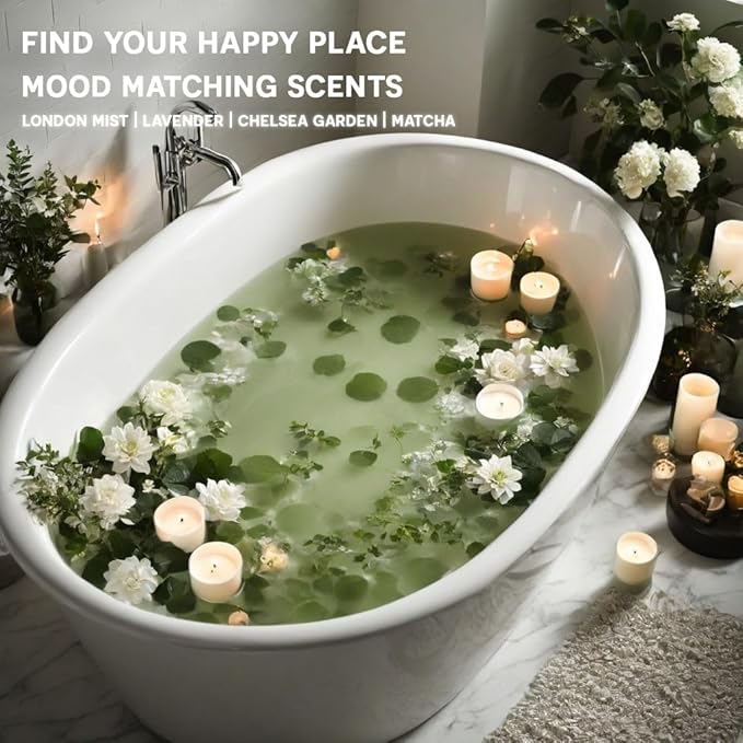 Plantful™ Organic Handmade Bath Bombs for Women, 12 Gift Sets, Large, Shea Butter Moisturizing, Essential Oils, Bubble Bath for Kids, Perfect Gifts for Women Men, Safe Bath Bombs for Kids - Bloomnest