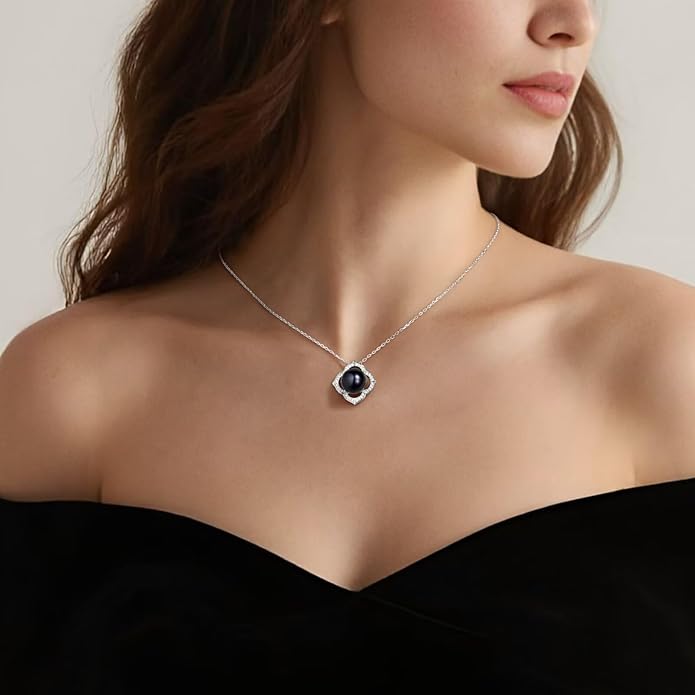 Iefil Valentines Day Gifts for Her - 10-11mm Fresh Water Pearl Necklace, Anniversary Birthday Gifts for Wife Girlfriend | Pearl Necklaces Gift for Her - Bloomnest