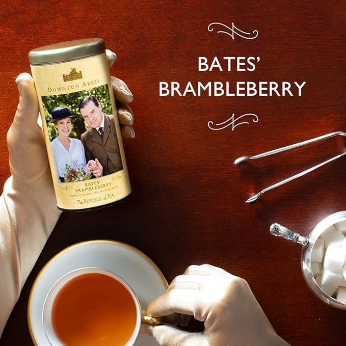 The Republic of Tea Downton Abbey® Bates' Brambleberry Tea, 36 Tea Bags - Bloomnest
