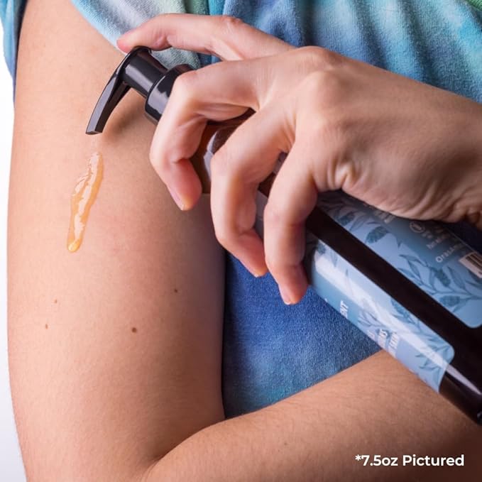 Ora's Amazing Herbal Moisturizing Skin Oil with Eucalyptus & Lemongrass Essential Oils, Body Hydration for Dry Skin, Massage Oil, Body Oils for Men and Women, Natural Skin Care, 2 oz Travel Size