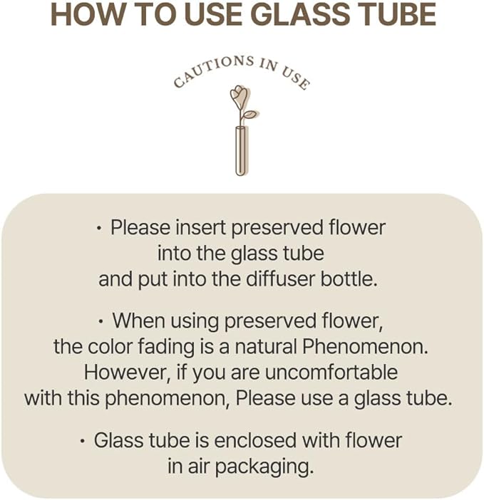 COCODOR Flower Reed Diffuser Set / 6.7oz / Cashmere Vanilla/Scent Diffuser with Sticks Home Fragrance Reed Diffuser for Bathroom Shelf Decor