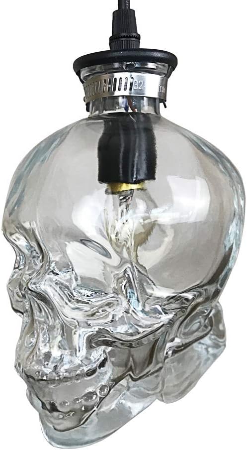 NIUYAO Pendant Light Lamp Dome Shade Hanging Ceiling Light (Skull Shape)