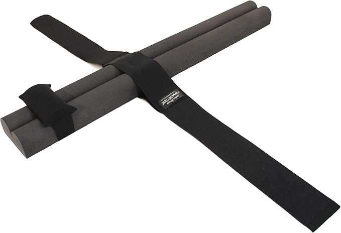 Foam Roller System for Pilates, Yoga, Back Stretches, Core Exercises - Perfect for Reducing Cortisol Levels, Relaxation, Stress Relief and Decompressing Fascia