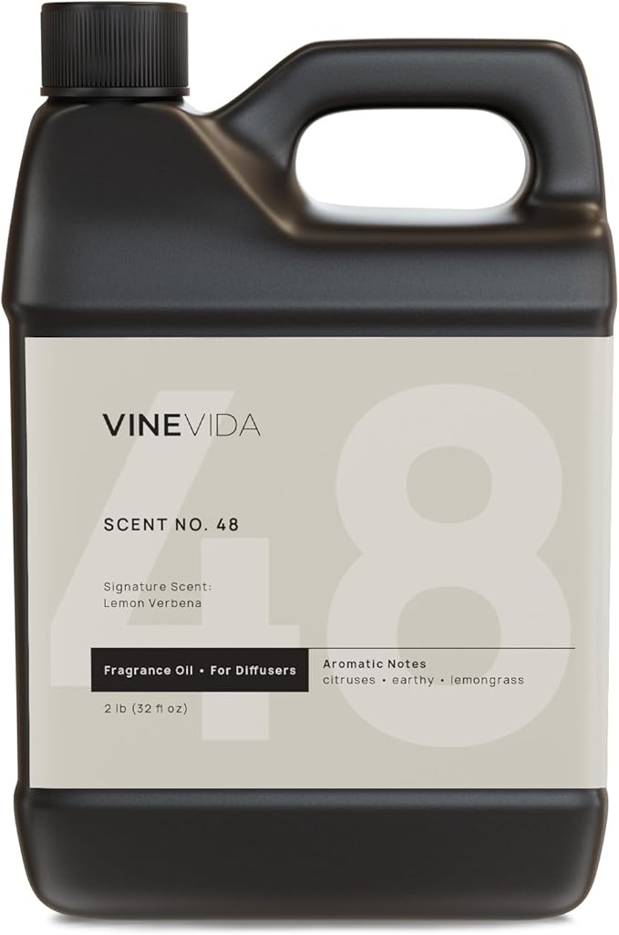 VINEVIDA [32 Fl Oz] Lemon Verbena Fragrance Oil for Cold Air Diffusers, Essential Oils for Diffuser Oil Refill & Air Freshener Room Spray - Bloomnest
