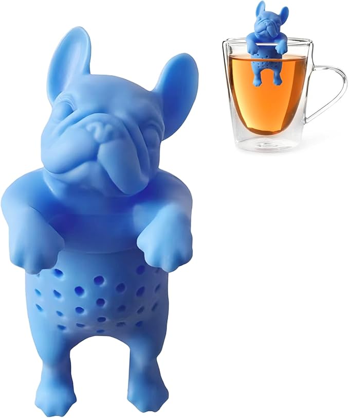 Cute Tea Infuser, Kitchenware Silicone tea strainer, Reusable Tea Diffuser Filter is made of food grade silicone for brewing loose leaf tea or coffee Cute tea infusers Gift Set