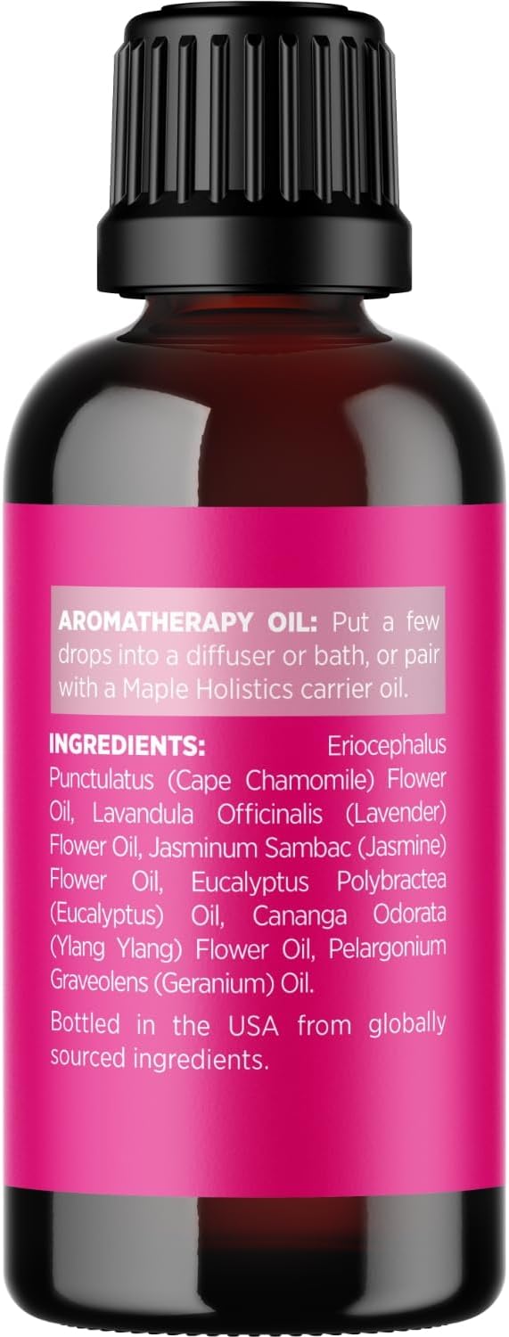 Floral Essential Oil Blend for Diffuser - Flower Essential Oil for Diffusers Baths Candles Soaps & DIYs with Pure Undiluted Jasmine Chamomile Geranium & More - Sweet Uplifting Aromatherapy Blend - Bloomnest