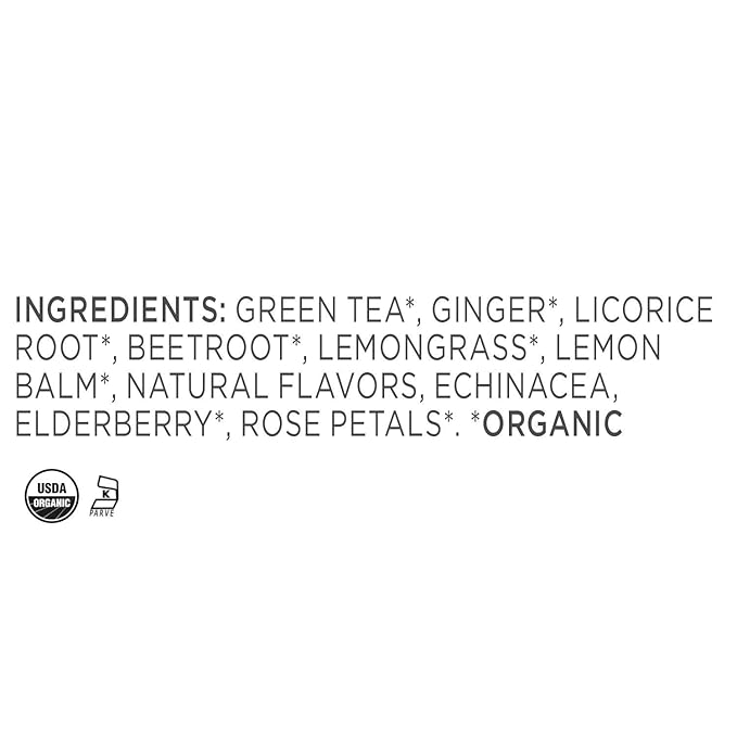Tea Forte Defense Premium Loose Leaf Caffeinated Green Tea Blend Canister, Makes 35-50 Cups - Bloomnest