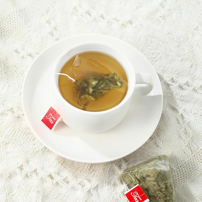 Premium Mullein Leaf Tea,100 Bags.for Respiratory Support and Lungs Cleanse detox, No Additives & Caffeine Free. - Bloomnest