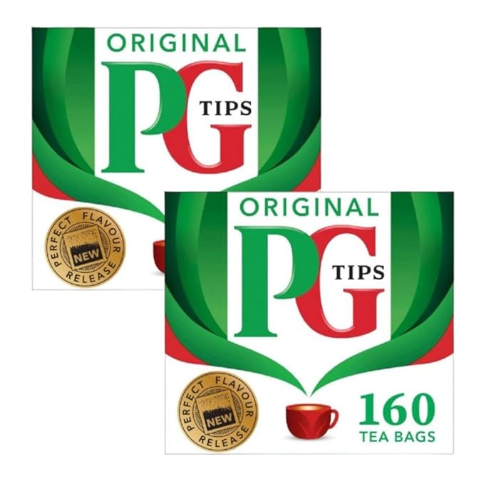 PG Tips,Tea Bag, 160-Count Boxes (Pack of 2) - Bloomnest