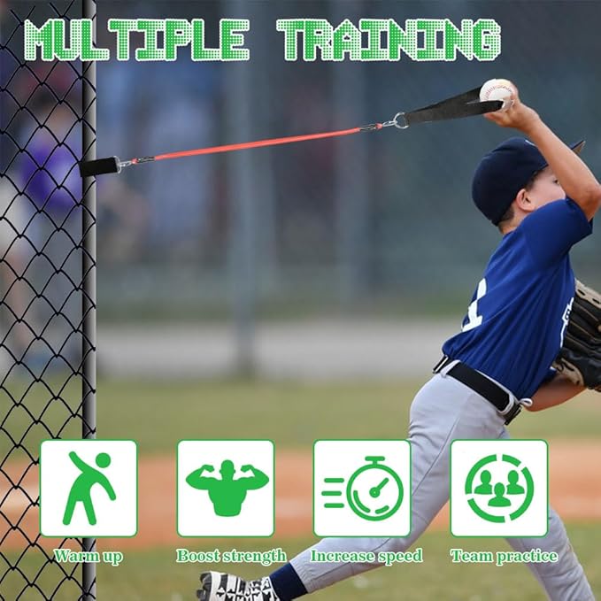Baseball Resistance Bands for Pitchers – Pro-Grade Arm Strength & Pitching Bands - Bloomnest