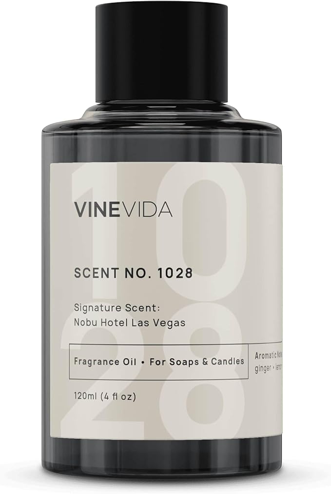 VINEVIDA Scent NO. 1028 Fragrance Oil for Cold Air Diffusers - 120mL (4oz) - Inspired by Nobu Hotel Las Vegas - Hotel Scents for Home VINEVIDA