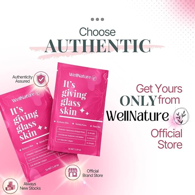 IT'S GIVING GLASS SKIN™ The Original Overnight Real Deep Mask - Hydrating Hydrogel Turns Transparent Sleep Mask Bio-Collagen Oligo-Hyaluronic Acid, Valentine's Day Skincare Gift, Pack of 4 - Bloomnest