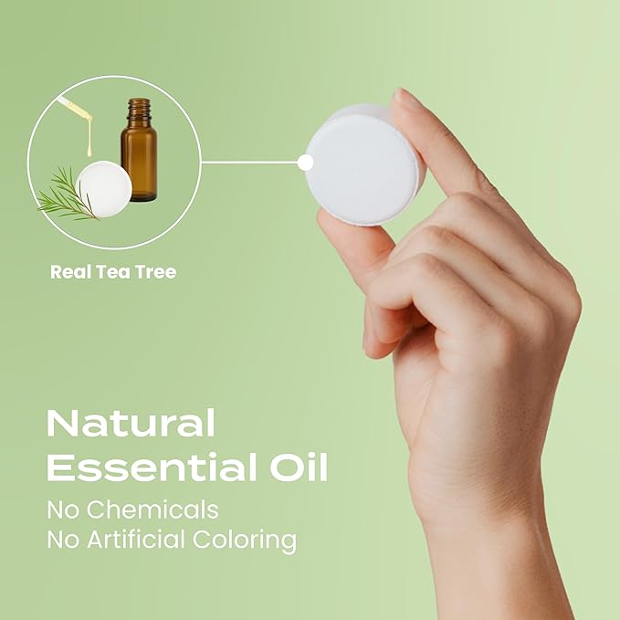 Body Restore Shower Steamers Aromatherapy 15 Pack – Valentines Day Gifts for Her and Him, Birthday Gifts for Women and Men, Relaxation, Stress Relief, Self Care – Tea Tree - Bloomnest