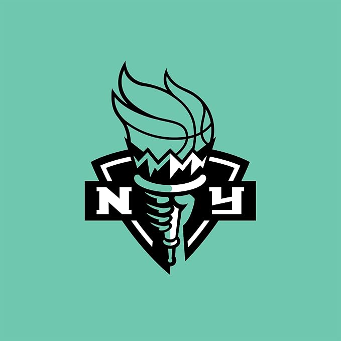 Hydrapeak x WNBA Officially Licensed New York Liberty 32 oz Nomad Tumbler with Handle and Straw Lid, Leakproof Stainless Steel Water Bottle - Bloomnest