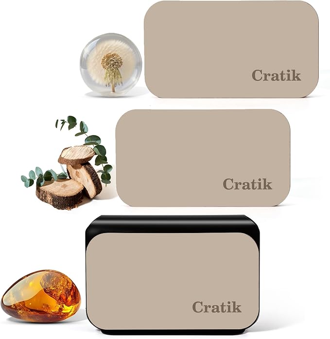Car Air Freshener - Stone Air Freshener - Car Odor Eliminator for Visor Clip- Natural Scent Starter Kit, Vehicle Scent Diffuser for Cabin, Truck & SUV-Pack of 3 (Teak-Amber-Open Air)-CLIP INCLUDED - Bloomnest