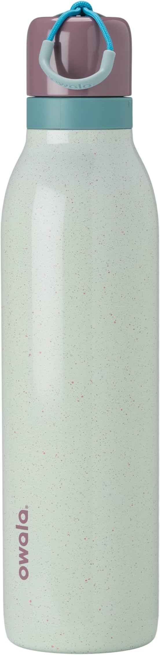 Owala FreeSip Twist Insulated Stainless Steel Water Bottle with Straw for Sports and Travel, BPA-Free, 24-oz, Confetti Owala