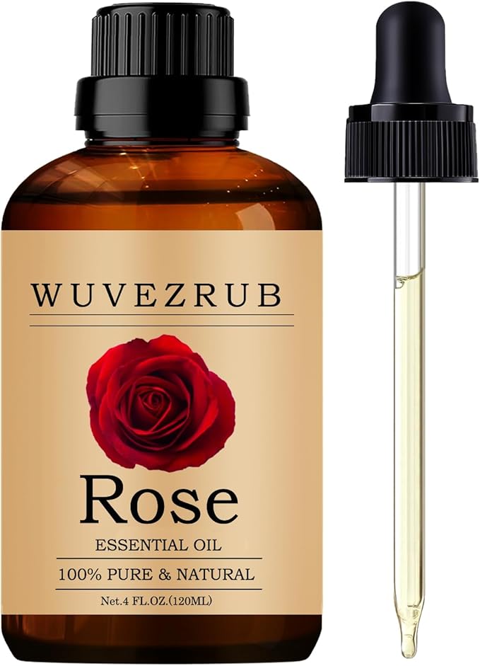 Rose Essential Oil, 120ML Pure and Natural for Aromatherapy Diffuser - 4 Fl Oz - Bloomnest