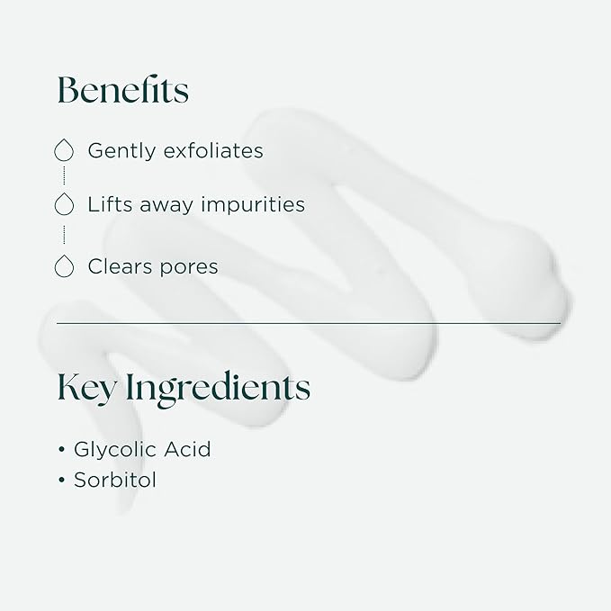Marini SkinSolutions Bioglycolic Face Cleanser - Gentle Resurfacing Facial Wash with Glycolic Acid - Non Foaming, Non Irritating - Cruelty Free - Made in the USA - 6 fl oz - Bloomnest