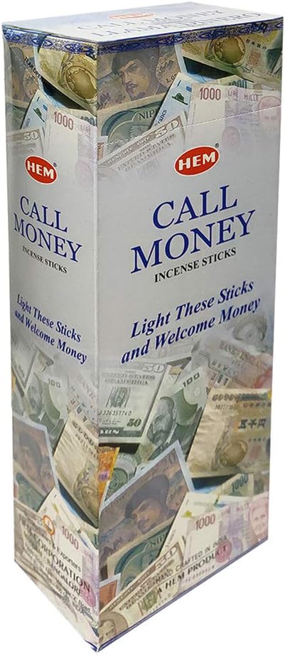 Call Money Incense Sticks and Incense Stick Holder Bundle Insence Insense Hem Incense Sticks TRUMIRI