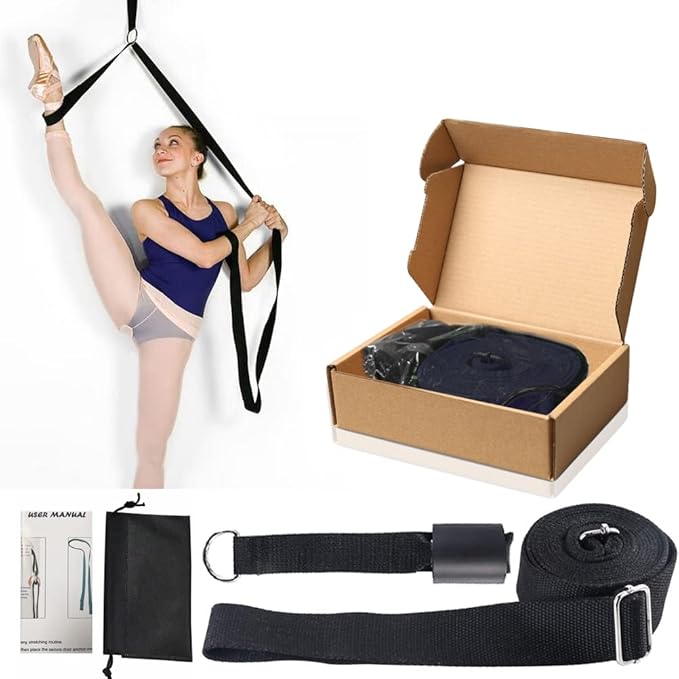Leg Stretcher, Door Flexibility & Stretching Leg Strap - Great for Ballet Cheer Dance Gymnastics or Any Sport Leg Stretcher Door Flexibility Trainer Premium Stretching Equipment - Bloomnest
