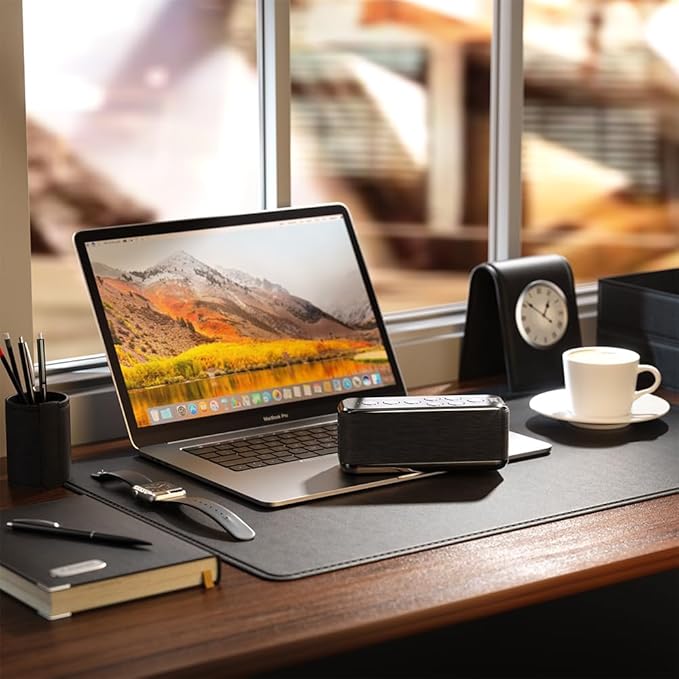 Sound Machine with Bluetooth Speaker, Rechargeable White Noise Machine, Powerful Battery for Sleep, Office, Privacy, Timers Memory Function, 15 Soothing Sound, White Noise, Rain, Fan, Ocean