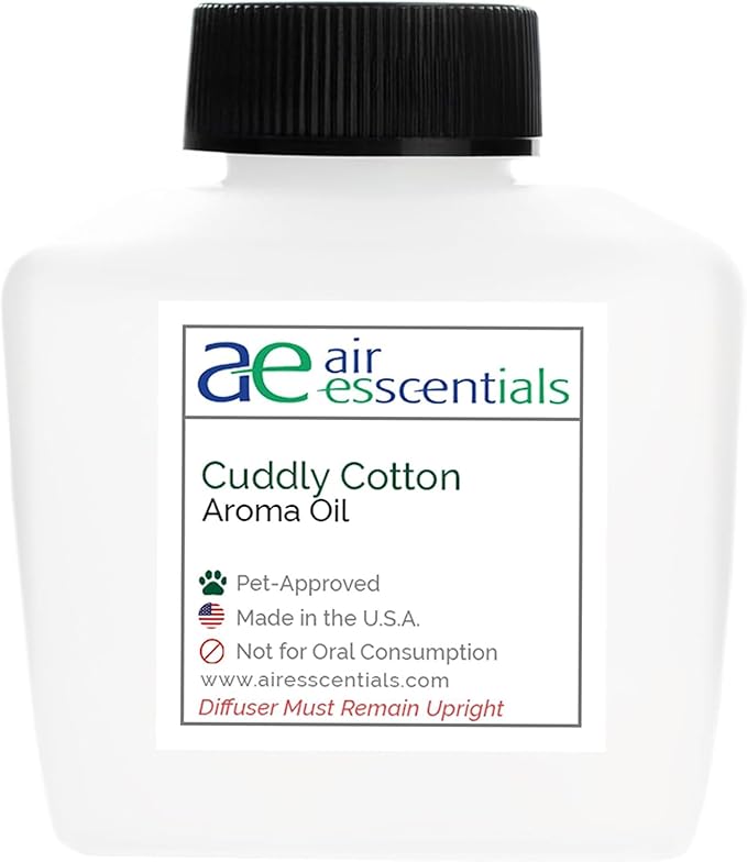 Air Esscentials Cuddly Cotton Aroma Oil for Smart Scent Air Machines & Cold Air Diffusers, Pet-Safe Fresh Cotton Essential Oil, Floral, and Crisp Apple Scents, 100mL - Bloomnest