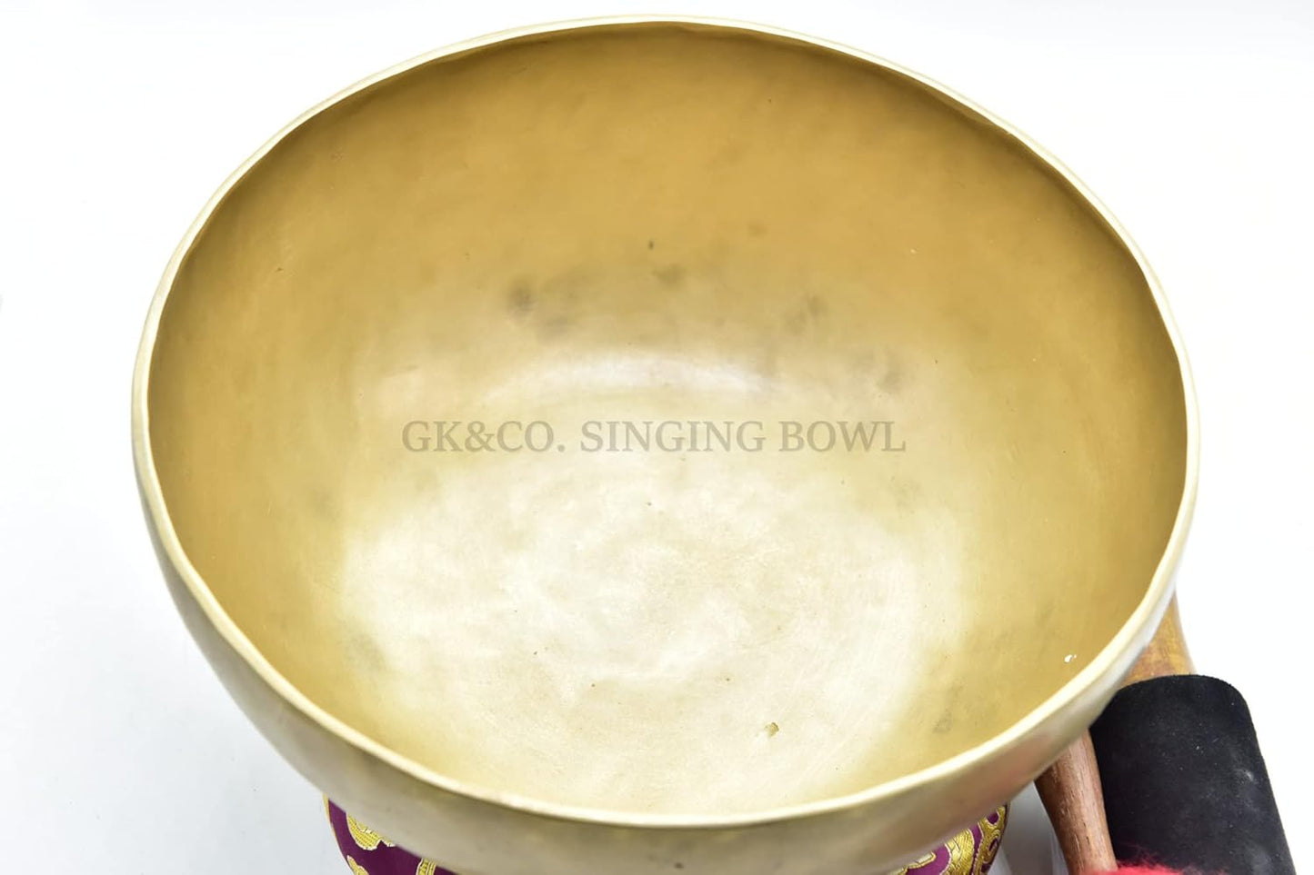 10" Large Master Healing Hand hammered Tibetan Singing Bowl - Great for Meditation, Yoga, Sound Bath, Mindfulness, Relaxation - Cushion, Wooden Mallet & Drumstick Included