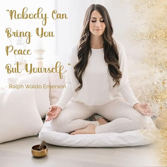 Tibetan Singing Bowl Set with Healing Mantra Engravings — Yoni Meditation Sound Bowl Handcrafted in Nepal — Yoga, Chakra Healing, Stress Relief, Mindfulness