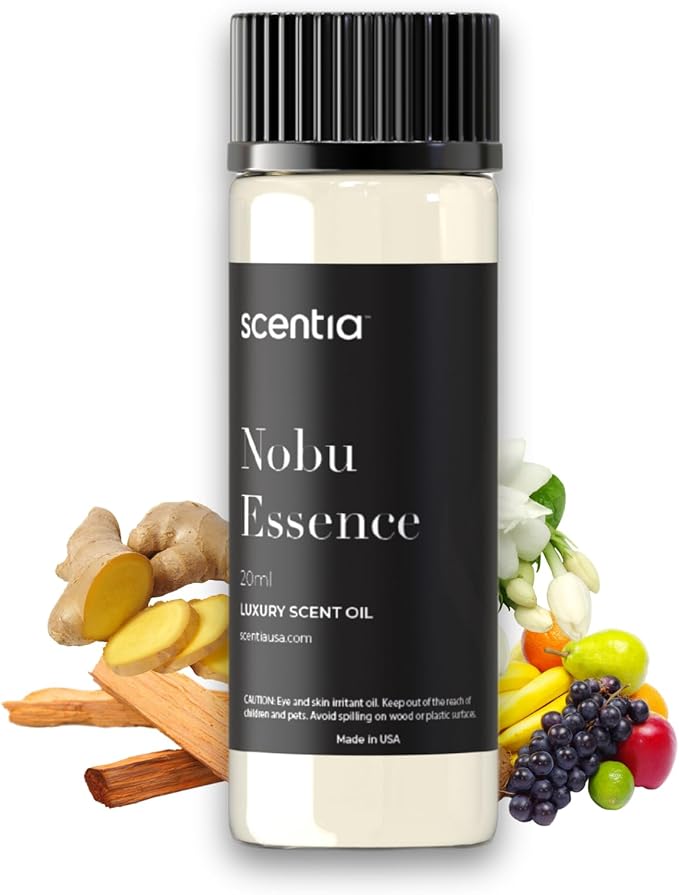 Scentia Hotel Diffuser Oil – Inspired by Nobu Hotels, Aromatherapy Fragrance Oil for Home, Office, Living Room (20 ml / 0.67 Fl Oz) - Bloomnest