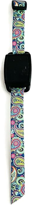 VNS (Vagus Nerve Stimulator) Wrist Watch Band Plaid and Paisley Prints Bloomnest