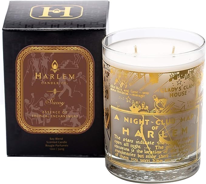 Harlem Candle Co. Luxury Scented Candle (22K Gold Savoy) - Bloomnest