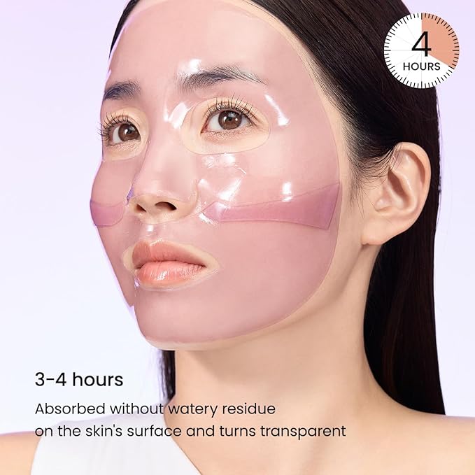 BIODANCE Rejuvenating Caviar PDRN Real Deep Mask, Overnight Hydrogel Mask, Skin Firming, Radiance, Enhancing Skin Recovery, Korean Skin Care, Valentines Day Gifts for Her | 1.19oz(34g) x 4ea - Bloomnest