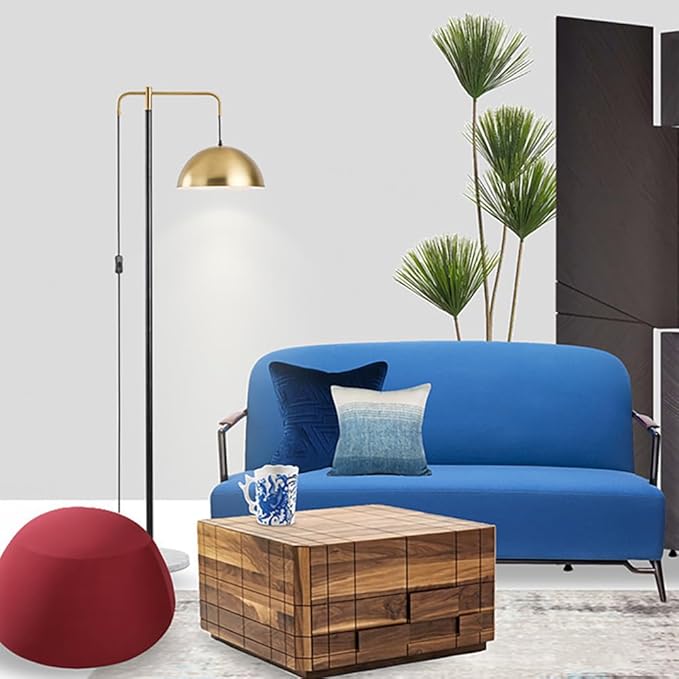 Nordic Modern Floor Lamp Fashion Art Family Iiving Room Bedroom Beside The Sofa Creativity LED Decorative Standing Light(E) - Bloomnest
