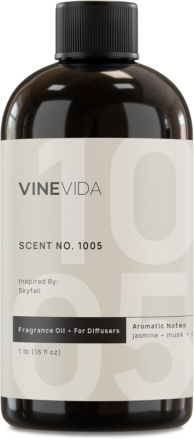 VINEVIDA (16oz) Hotel Fragrance Collection Diffuser Oil - Hotel Scents Diffusers for Home - Cold Air Diffuser Oil - Hotel Scent Essential Oil - Scent No.1005 Inspired by Atlantis Hotel