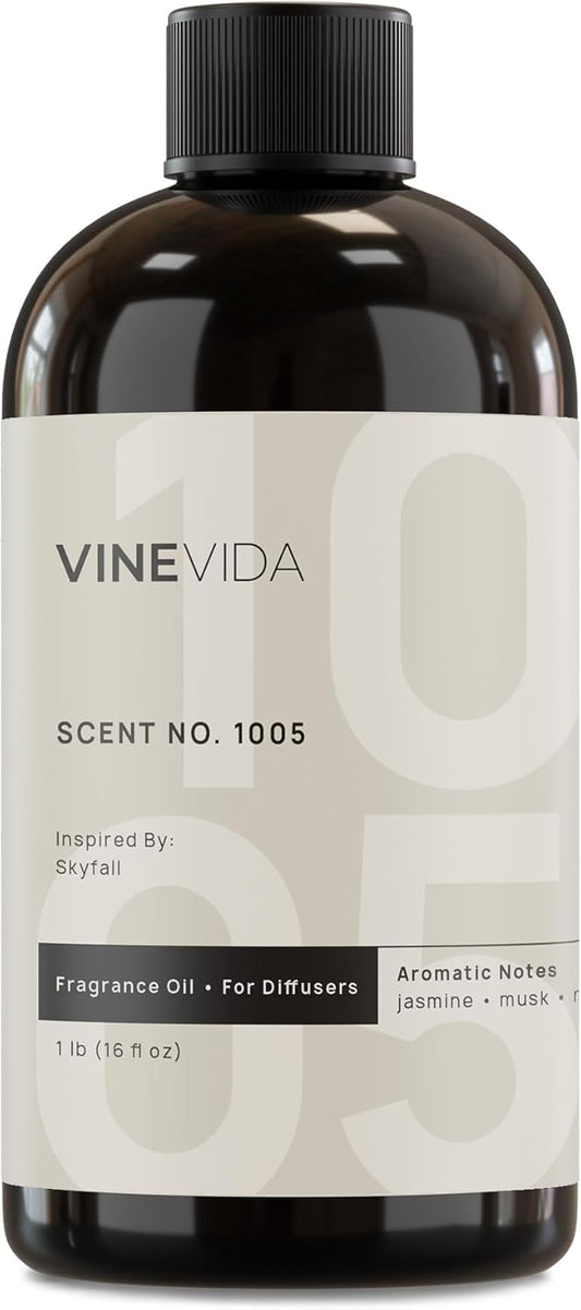 VINEVIDA (16oz) Hotel Fragrance Collection Diffuser Oil - Hotel Scents Diffusers for Home - Cold Air Diffuser Oil - Hotel Scent Essential Oil - Scent No.1005 Inspired by Atlantis Hotel