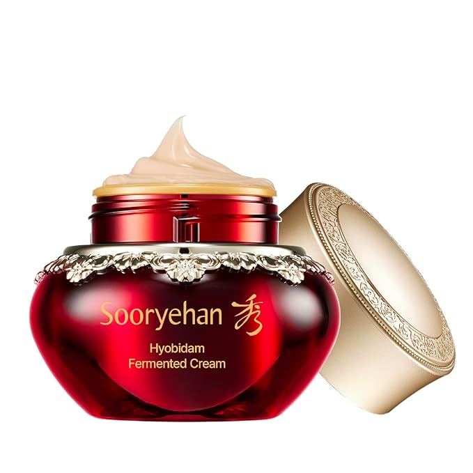 Sooryehan Hyobidam Fermented Cream (1.7fl oz) - Korean Facial Care. Face Moisturizer for Women. Wrinkle Cream for Women, Night Cream for Face with Wild Ginseng - Bloomnest