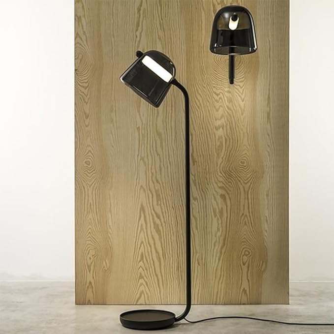 Nordic Retro Floor Lamp Family Iiving Room Bedroom Fashionable Modern LED Creativity Decorative Standing Lamp(J) - Bloomnest